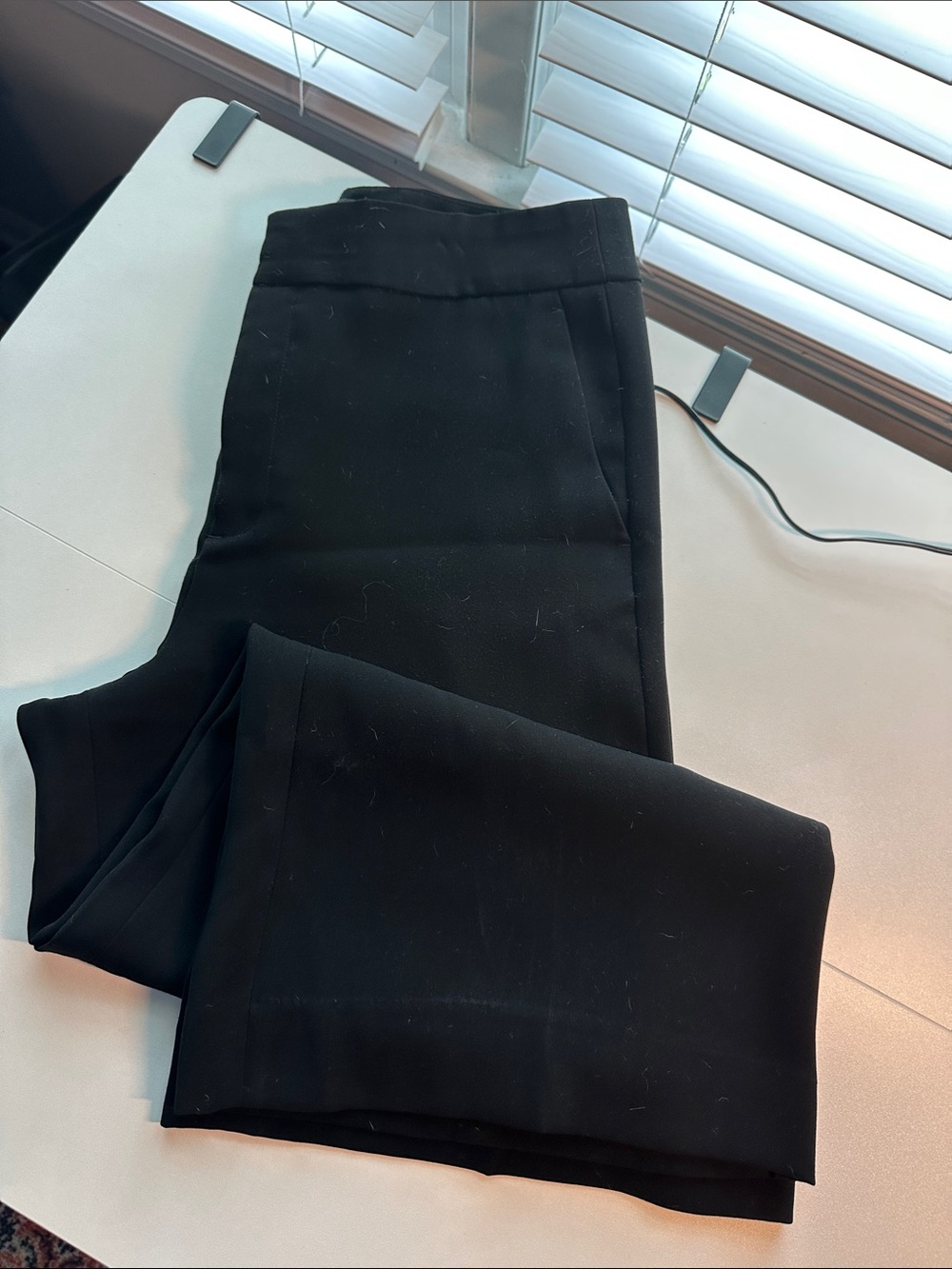 Banana Republic Black Women's Cropped Dress Trousers
